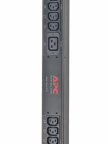 APC Rack PDU,Basic,Zero U,12.5kW power distribution unit (PDU) Black