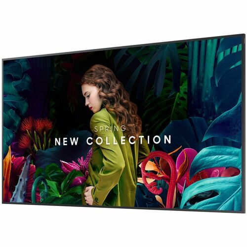 Samsung 43" Crystal UHD Signage QBC - 43" LCD - Vertical Alignment (VA) - 16 Hours/ 7 Days Operation - 3840 x 2160 - 4K UHD - 8 ms - 350 Nit - 2160p - HDMI - USB - Serial - Wireless LAN - Bluetooth - Ethernet - Tizen 7.0 - Energy Star