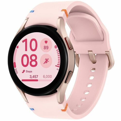 Samsung Galaxy Watch FE SM-R866U Smart Watch - Round - Accelerometer, Barometer, Bioelectrical Impedance Analysis (BIA) Sensor, Electrical Heart Sensor, Gyro Sensor, Geomagnetic Sensor, Light Sensor, Optical Heart Rate Sensor, ECG Sensor, Ambient Light