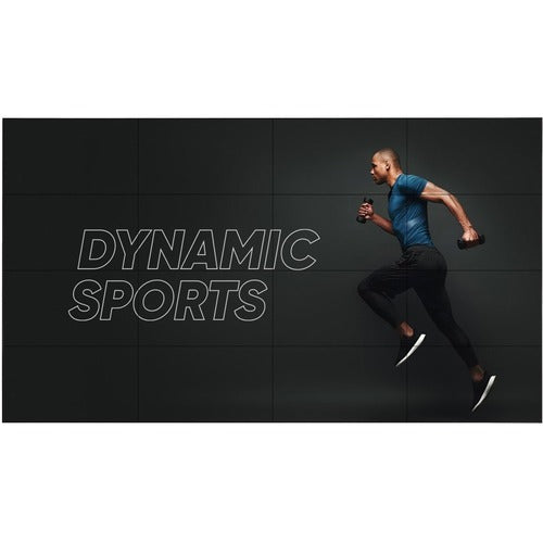 LG Slim Bezel 49VL5PJ Digital Signage Display - 49" LCD - In-plane Switching (IPS) Technology - 2x2 Video Wall - 24 Hours/7 Days Operation - 8 GB - 1920 x 1080 - 16:9 - 8 ms - 500 Nit - 1080p - HDMI - USB - DVI - SerialEthernet - webOS 4.1 - Black -