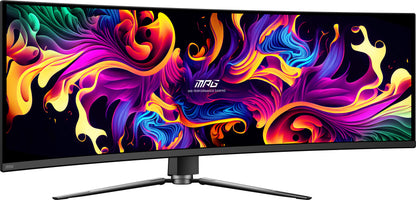MSI MPG 491CQP QD-OLED computer monitor 49" 5120 x 1440 pixels DQHD Black