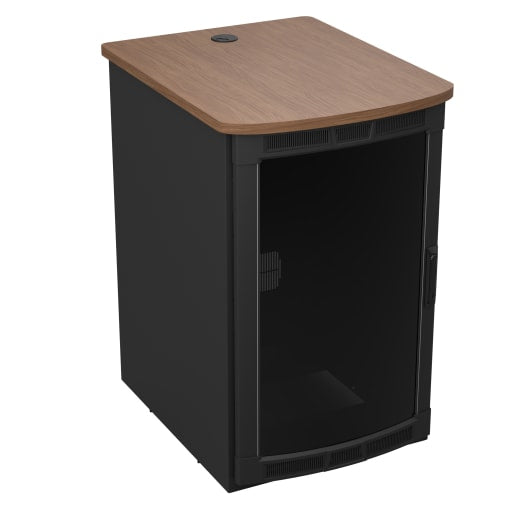 Middle Atlantic Products BGR-25SA32MDK-D0 rack cabinet 25U Freestanding rack Black, Wood