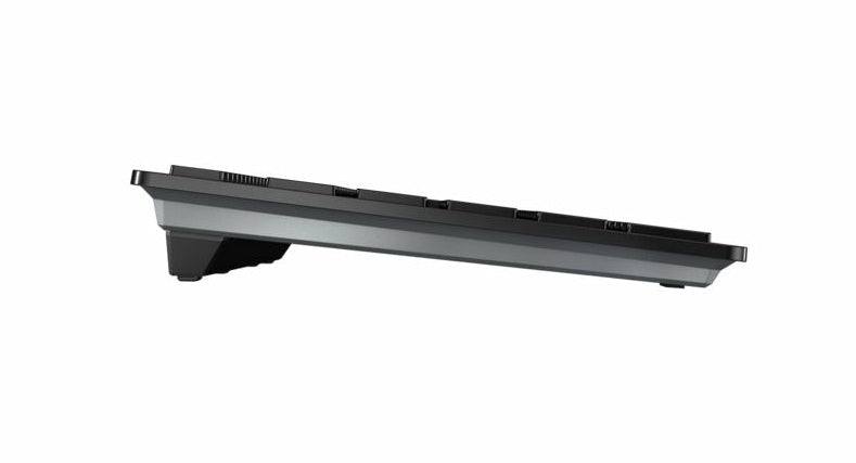 CHERRY JK-9100US-2 keyboard Universal USB + RF Wireless + Bluetooth QWERTY US English Black, Gray