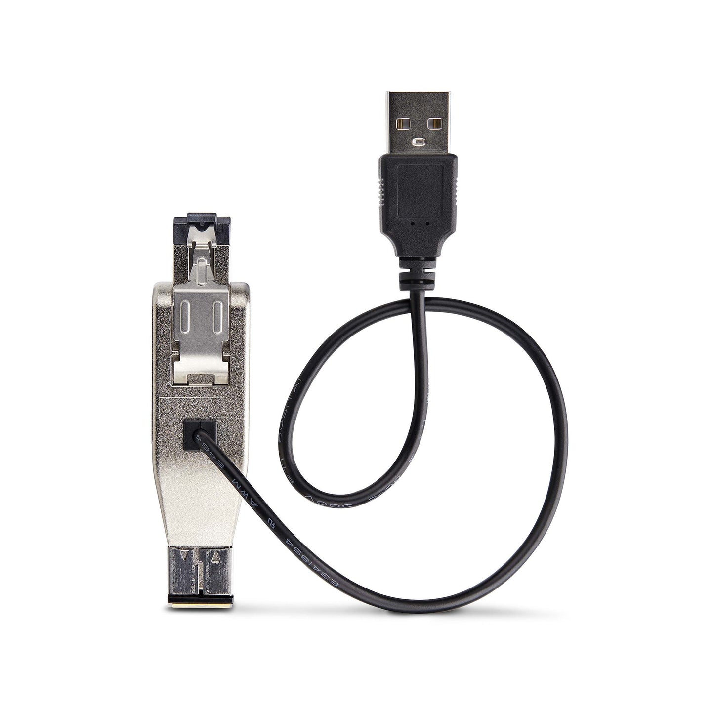 StarTech.com D01ML55U-FIBER-MEDIA network media converter 1000 Mbit/s 1310 nm Multi-mode, Single-mode Black, Silver