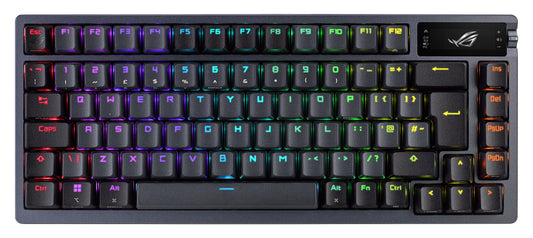 ASUS ROG AZOTH keyboard Gaming USB + RF Wireless + Bluetooth QWERTY US English Black