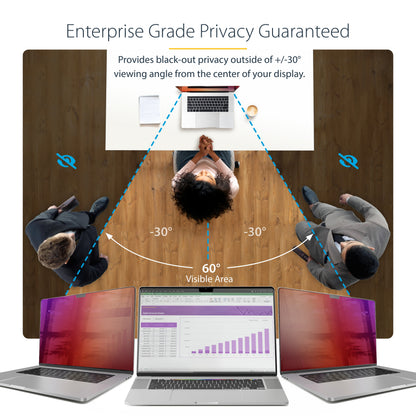 StarTech.com 162MG-PRIVACY-SCREEN display privacy filters 16" Monitor/Laptop Frameless display privacy filter