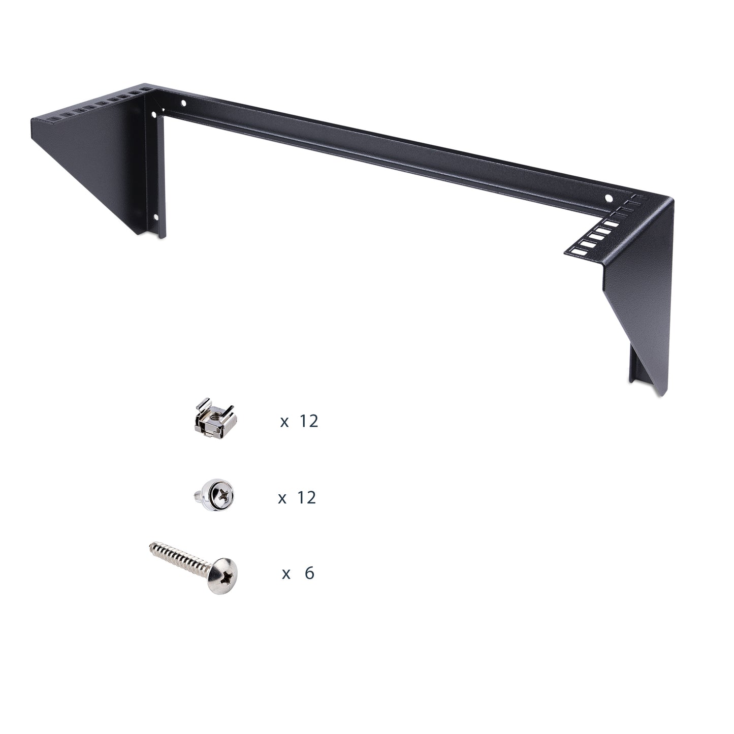 StarTech.com RK319WALLV rack cabinet 3U Wall mounted rack Black