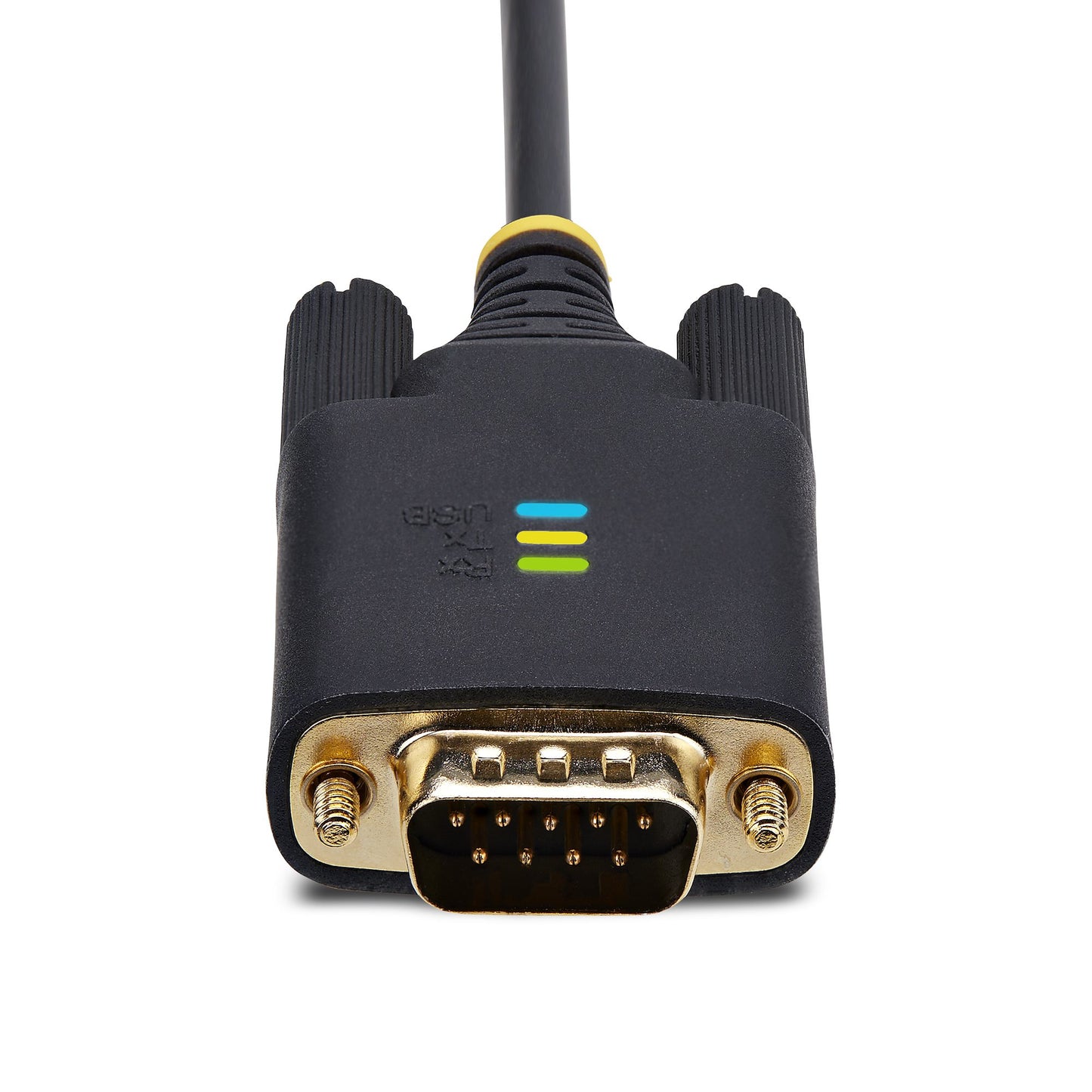 StarTech.com 1P10FFC-USB-SERIAL serial cable Black 118.1" (3 m) USB Type-A DB-9