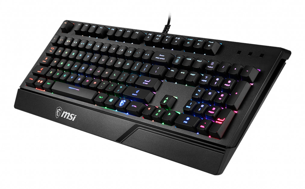 MSI VIGORGK20 keyboard Gaming USB QWERTY English Black