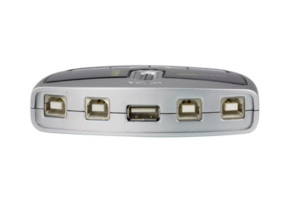 ATEN US421A KVM switch Black, Silver