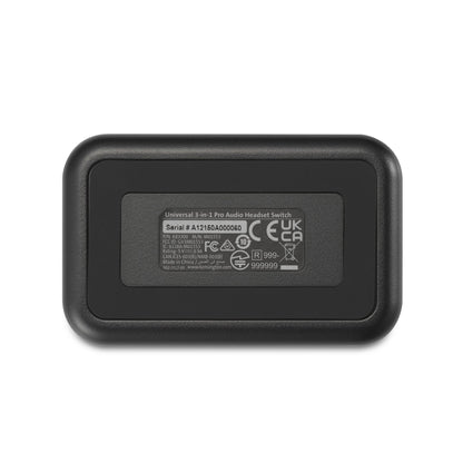 Kensington K83300WW headphones/headset Control adapter Bluetooth Black
