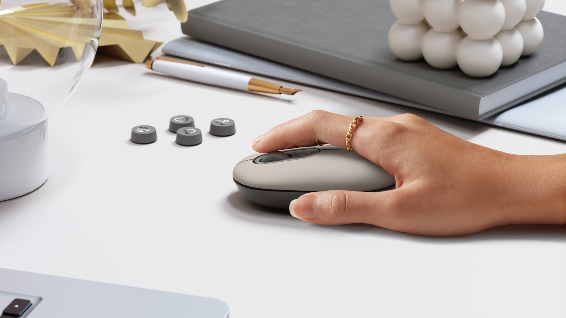 Logitech POP mouse Universal Bluetooth Optical 4000 DPI