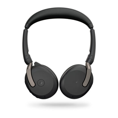 Jabra Evolve2 65 Flex Headset Wired & Wireless Head-band Office/Call center Bluetooth Black