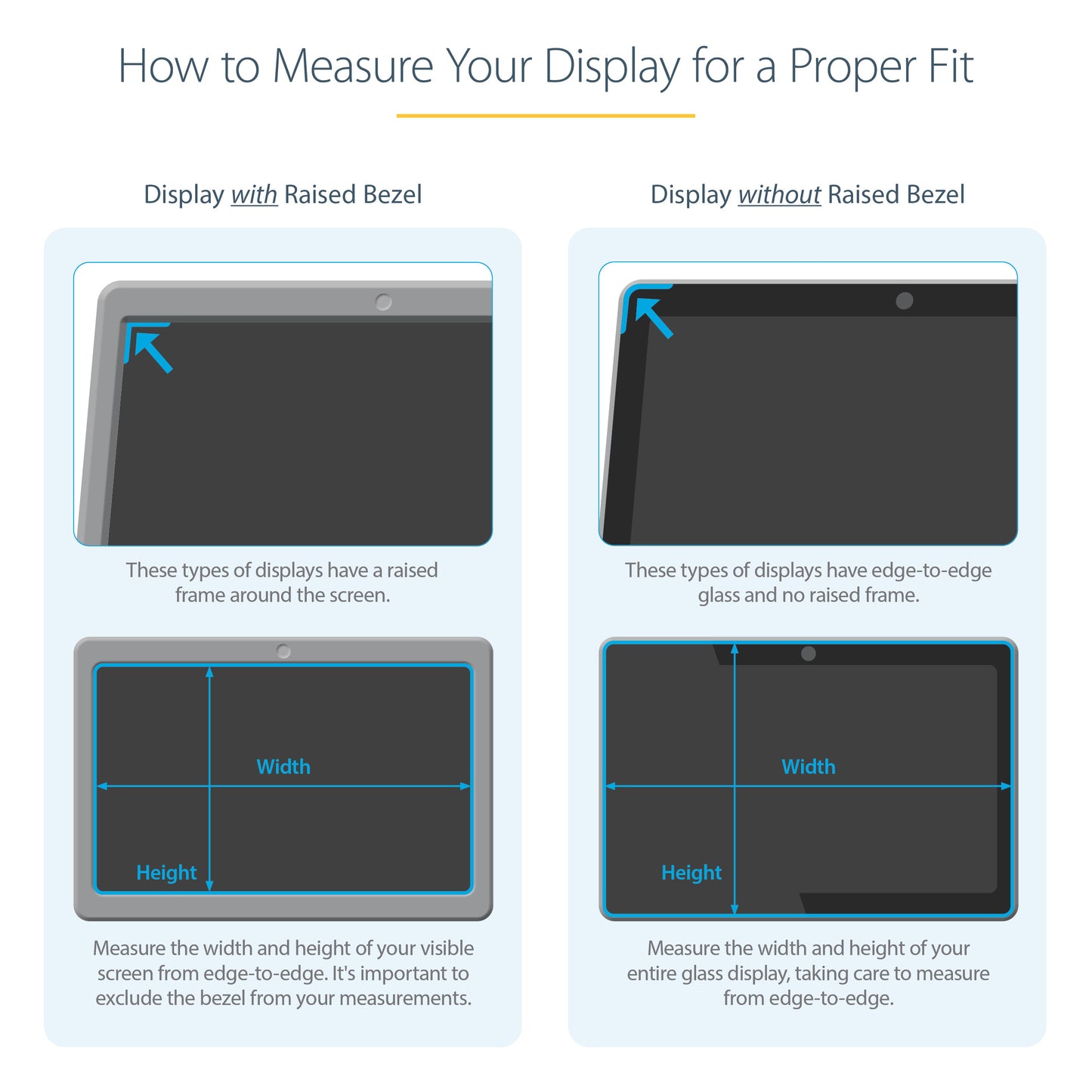 StarTech.com 156G-PRIVACY-SCREEN display privacy filters 15.6" Laptop Frameless display privacy filter