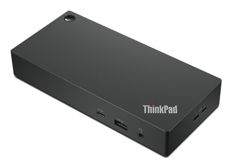 Lenovo 40AY0135US laptop dock/port replicator Wired USB 3.2 Gen 2 (3.1 Gen 2) Type-C Black