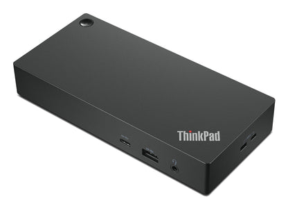 Lenovo 40AY0135US laptop dock/port replicator Wired USB 3.2 Gen 2 (3.1 Gen 2) Type-C Black