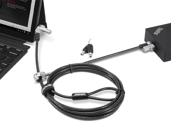 Lenovo 4XE1B81916 cable lock Black 70.9" (1.8 m)