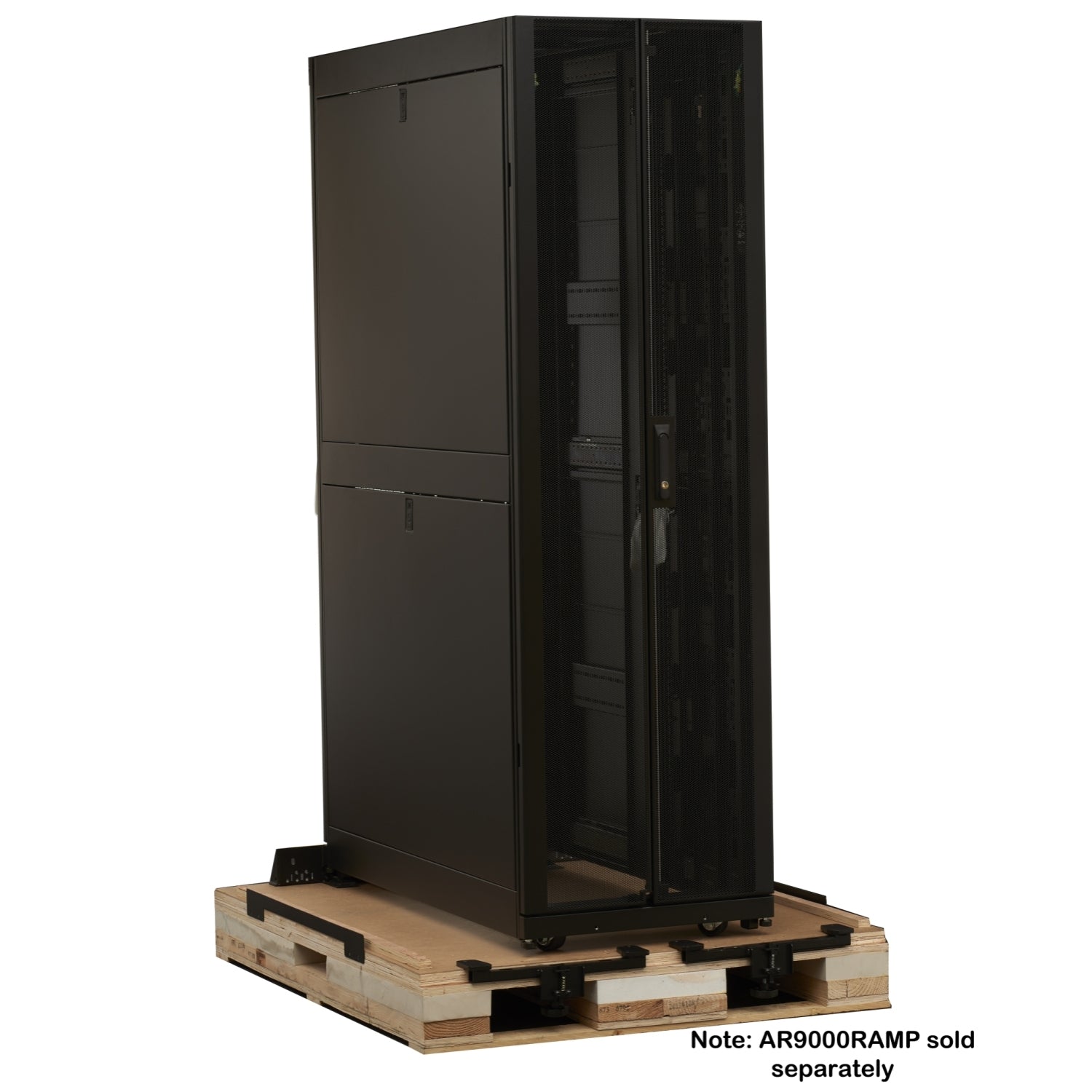 APC AR9307SP rack cabinet 48U Freestanding rack Black
