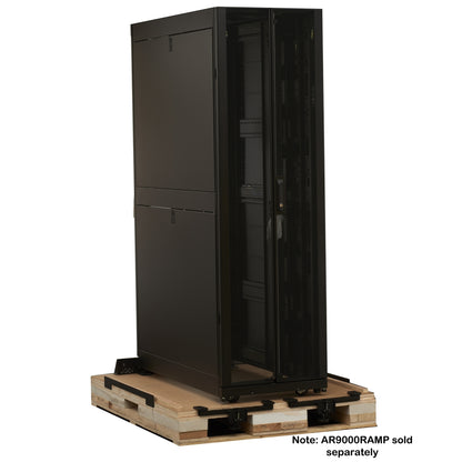 APC AR9307SP rack cabinet 48U Freestanding rack Black