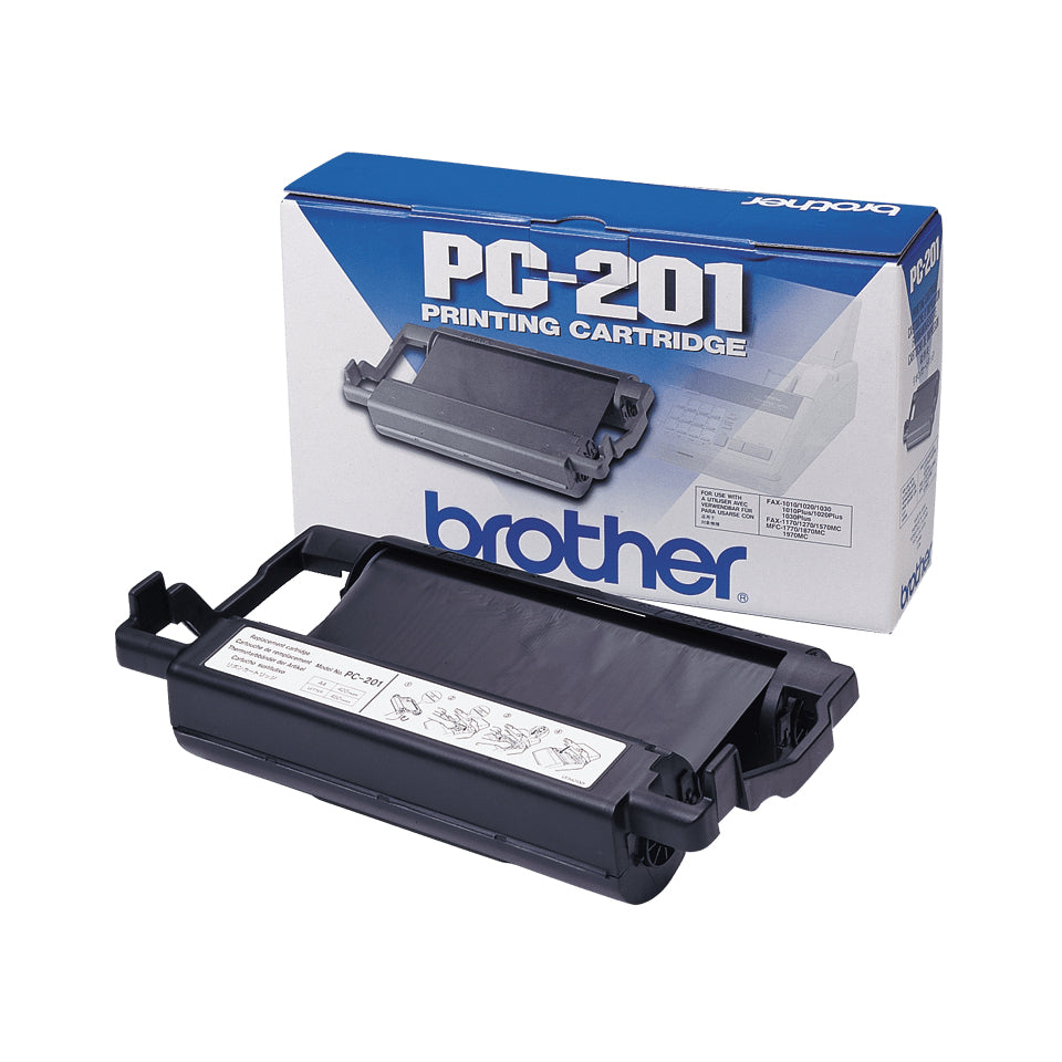 Brother PC-201 fax supply Fax cartridge + ribbon 420 pages Black 1 pc(s)