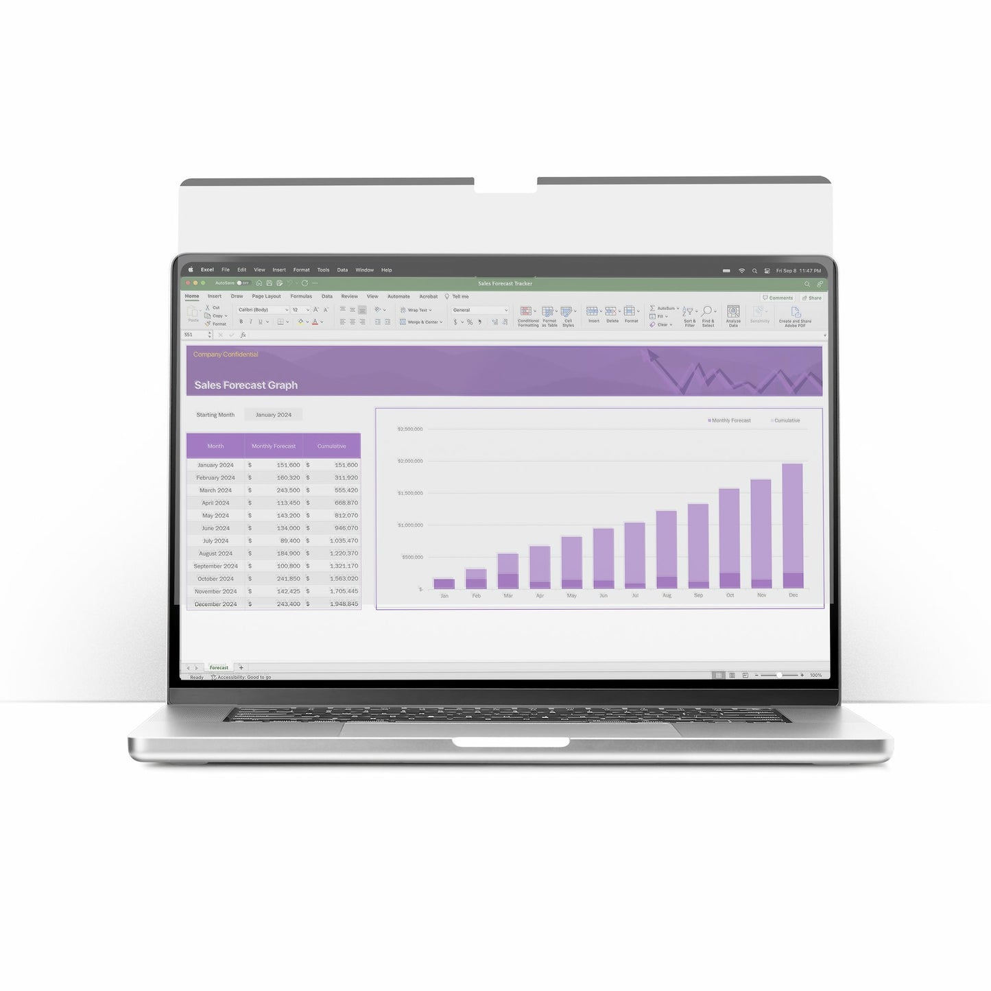 StarTech.com 133MF-PRIVACY-SCREEN display privacy filters 13.3" Laptop Frameless display privacy filter