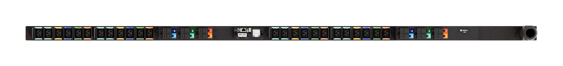 Vertiv PowerIT VP7U60A3 power distribution unit (PDU) 24 AC outlet(s) 0U Black
