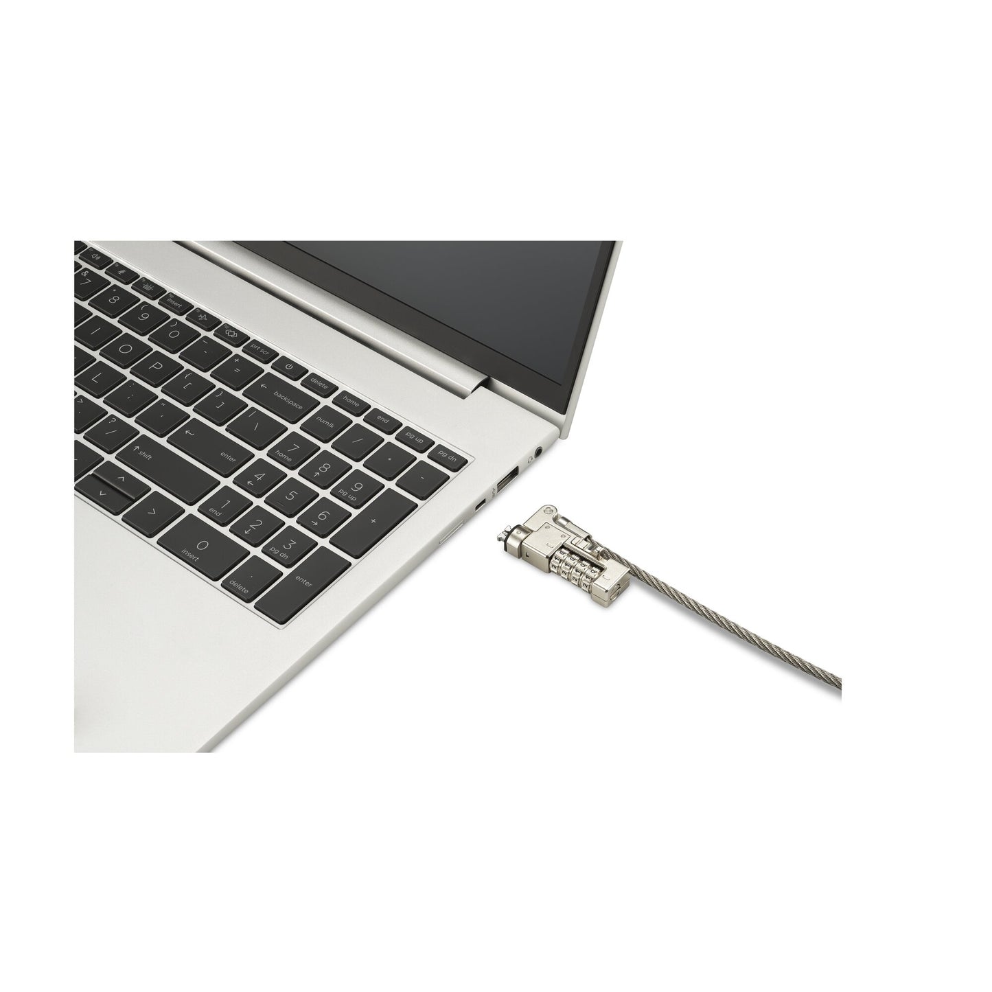 Kensington Slim NanoSaver 2.0 EQ cable lock Silver 70.9" (1.8 m)