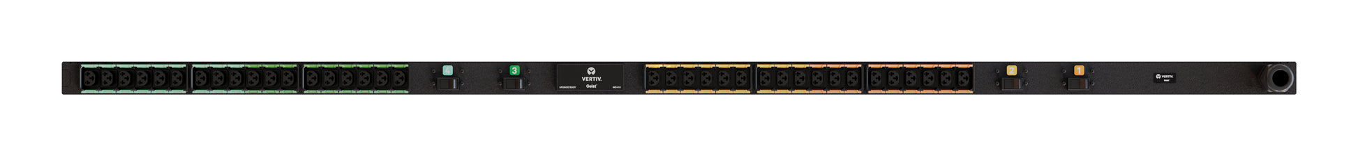 Vertiv PowerIT VP1U60A1 power distribution unit (PDU) 24 AC outlet(s) 0U Black
