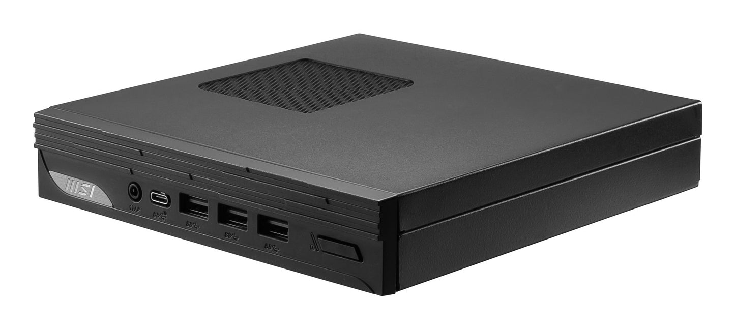 MSI Pro DP10 13M-057US Intel® Core™ i7 i7-1360P 16 GB DDR4-SDRAM 1 TB SSD Windows 11 Pro Mini PC Black