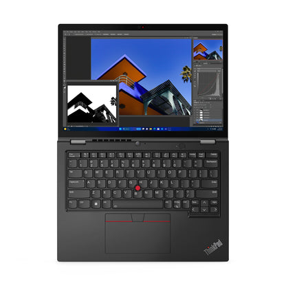 Lenovo ThinkPad L13 2-in-1 Gen 5 (Intel) Intel Core Ultra 5 135U Hybrid (2-in-1) 13.3" Touchscreen WUXGA 16 GB LPDDR5-SDRAM 256 GB SSD Wi-Fi 6E (802.11ax) Windows 11 Pro Black