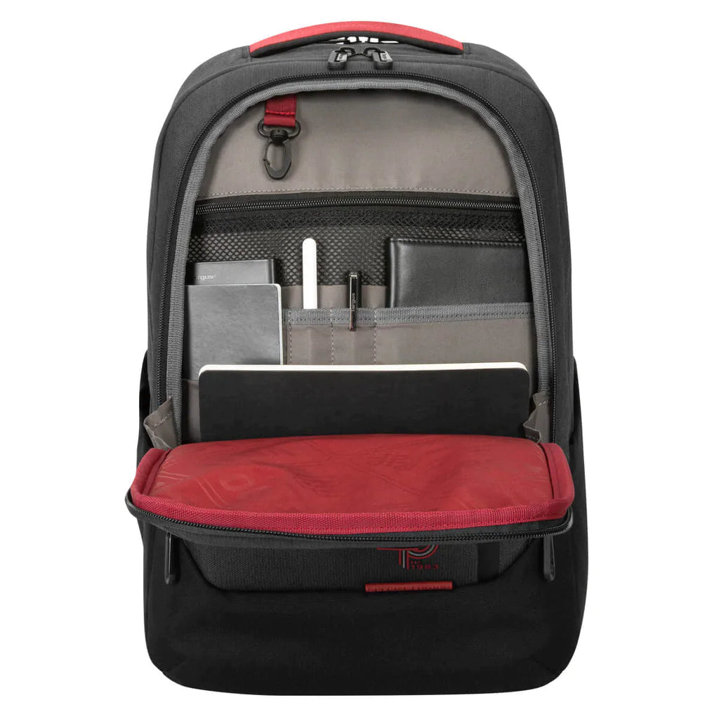 Targus 15.6 40TH ANNIVERSARY CYPRESS WITH ECOSMART backpack Rucksack Gray, Black Foam