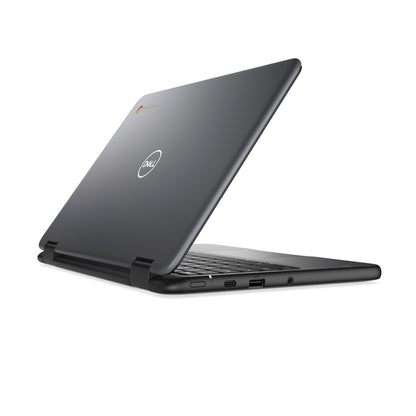 DELL Chromebook 3120 2-in-1 Intel® N N100 11.6" Touchscreen HD 4 GB LPDDR5-SDRAM 64 GB eMMC Wi-Fi 6 (802.11ax) ChromeOS Black
