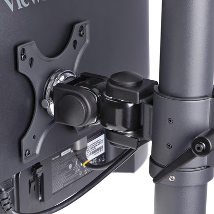 StarTech.com H2MPV-MONITOR-MOUNT monitor mount / stand 49" Desk Black