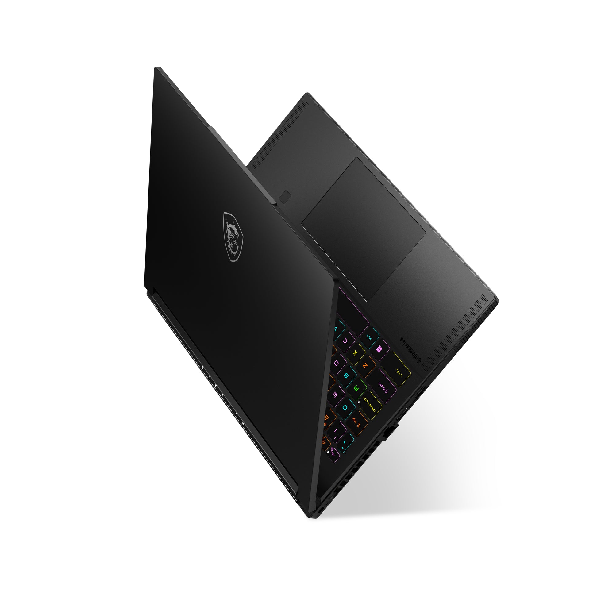 MSI STEALTH A18 AI+ A3XWJG-006US laptop Copilot+ PC AMD Ryzen AI 9 HX 370 18" UHD+ 64 GB DDR5-SDRAM 2 TB SSD NVIDIA GeForce RTX 5090 Wi-Fi 7 (802.11be) Windows 11 Home Black