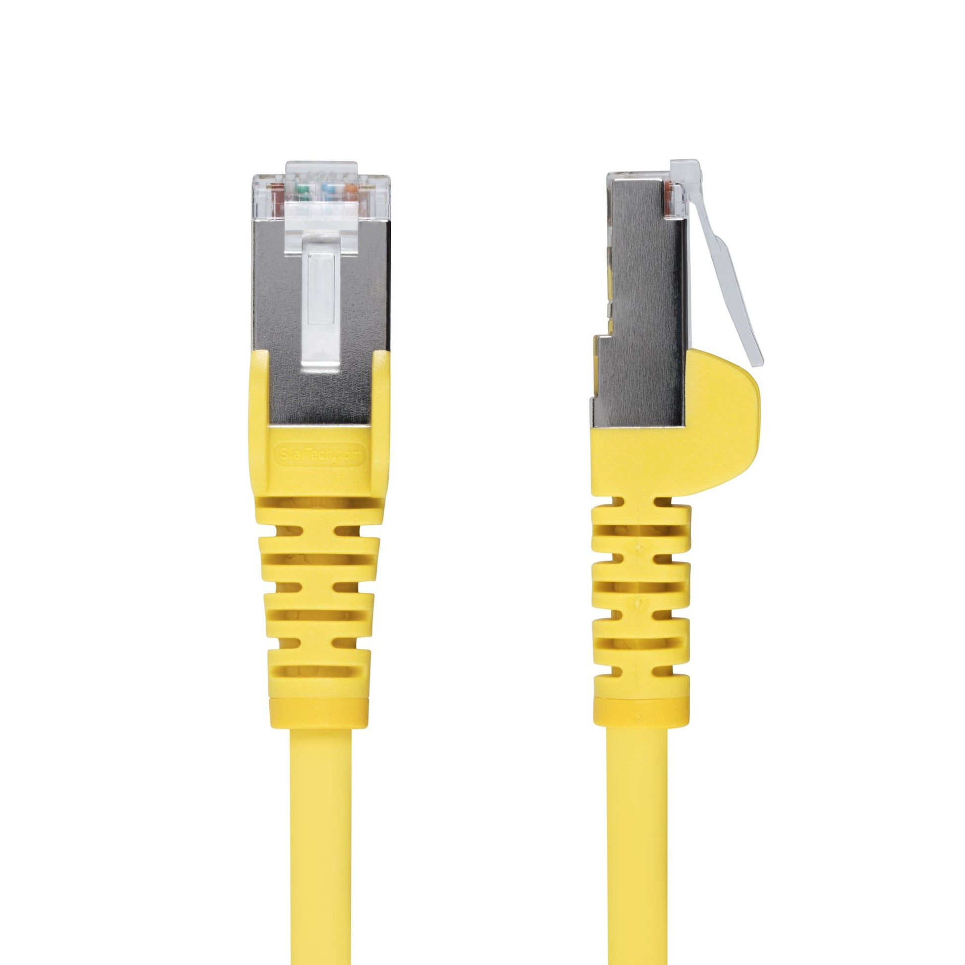 StarTech.com NLYL-25F-CAT6A-PATCH networking cable Yellow 299.2" (7.6 m) S/FTP (S-STP)