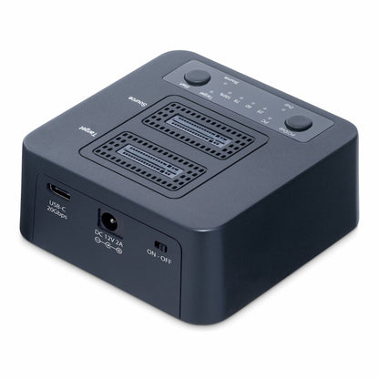 StarTech.com M2-HDD-DUPLICATOR-N1 media duplicator HDD/SSD duplicator Black 1 copies