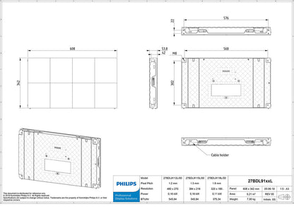 Philips 27BDL9015L Direct view LED (DVLED) Indoor