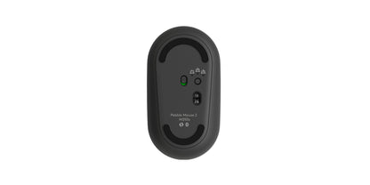 Logitech Pebble 2 Combo keyboard Mouse included Universal RF Wireless + Bluetooth QWERTY English Graphite