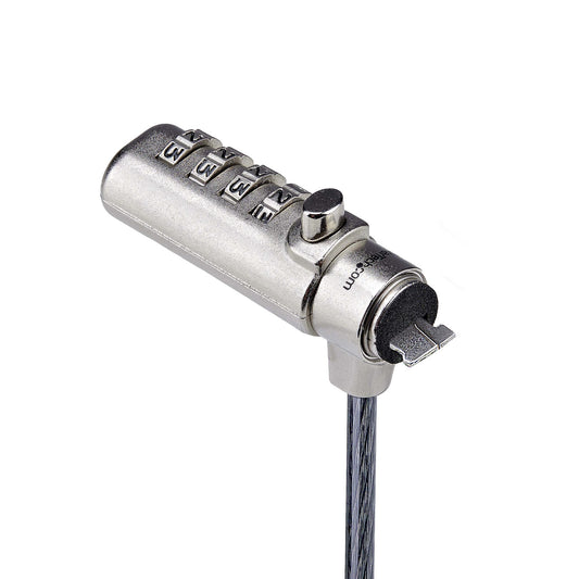 StarTech.com SSTDC4D-LAPTOP-LOCK cable lock Black, Silver 78.7" (2 m)