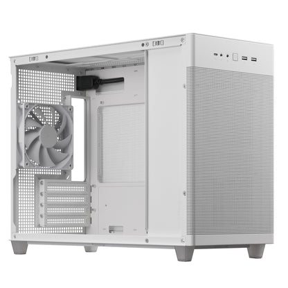 ASUS Prime AP201 MicroATX Case Mini Tower White