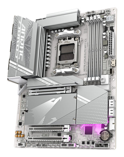 GIGABYTE X870 AORUS ELITE WIFI7 ICE AMD X870 Socket AM5 ATX
