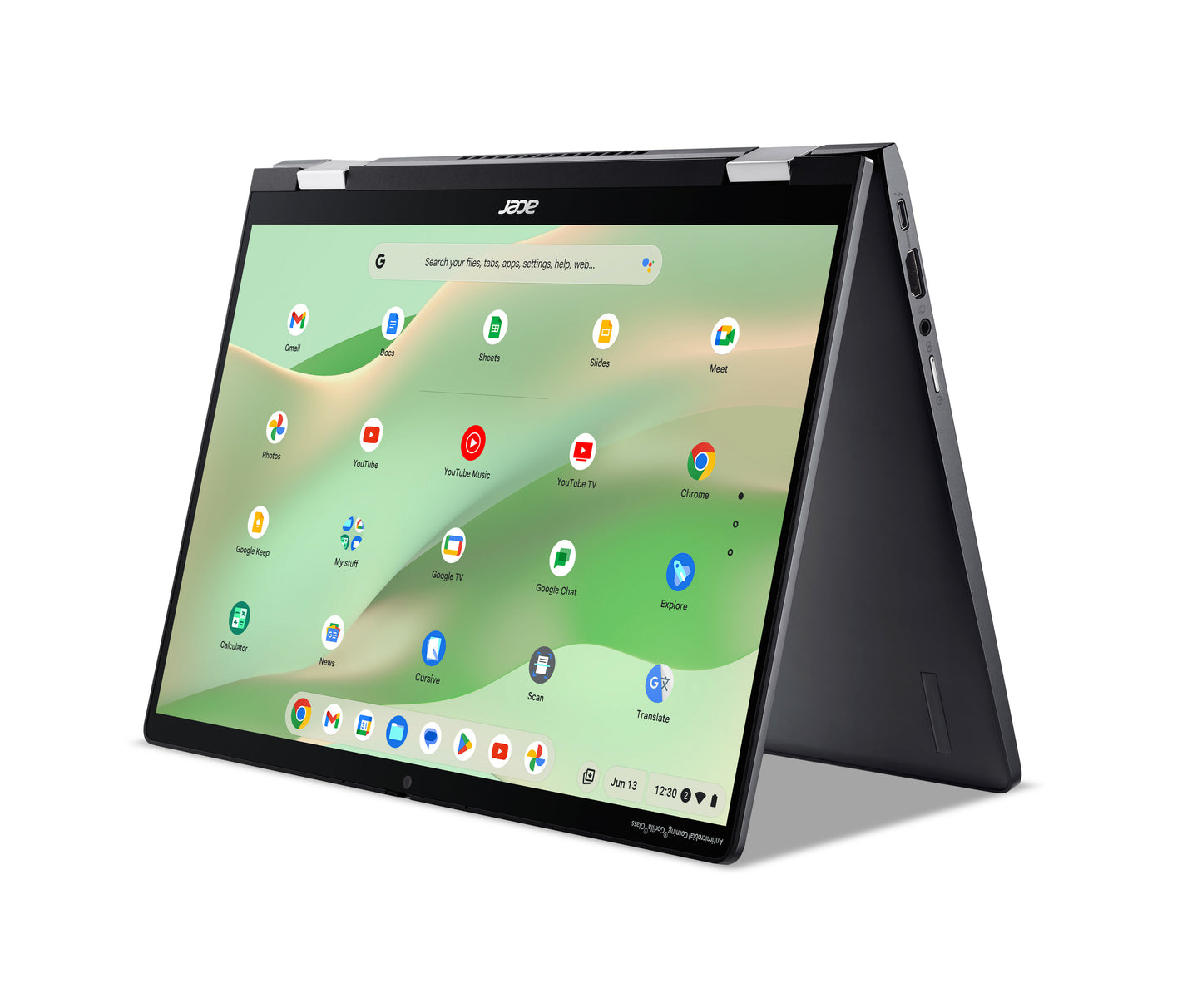Acer Chromebook CP714-2W-56B2 Intel® Core™ i5 i5-1335U 14" Touchscreen WUXGA 8 GB LPDDR4x-SDRAM 256 GB SSD Wi-Fi 6E (802.11ax) ChromeOS Gray