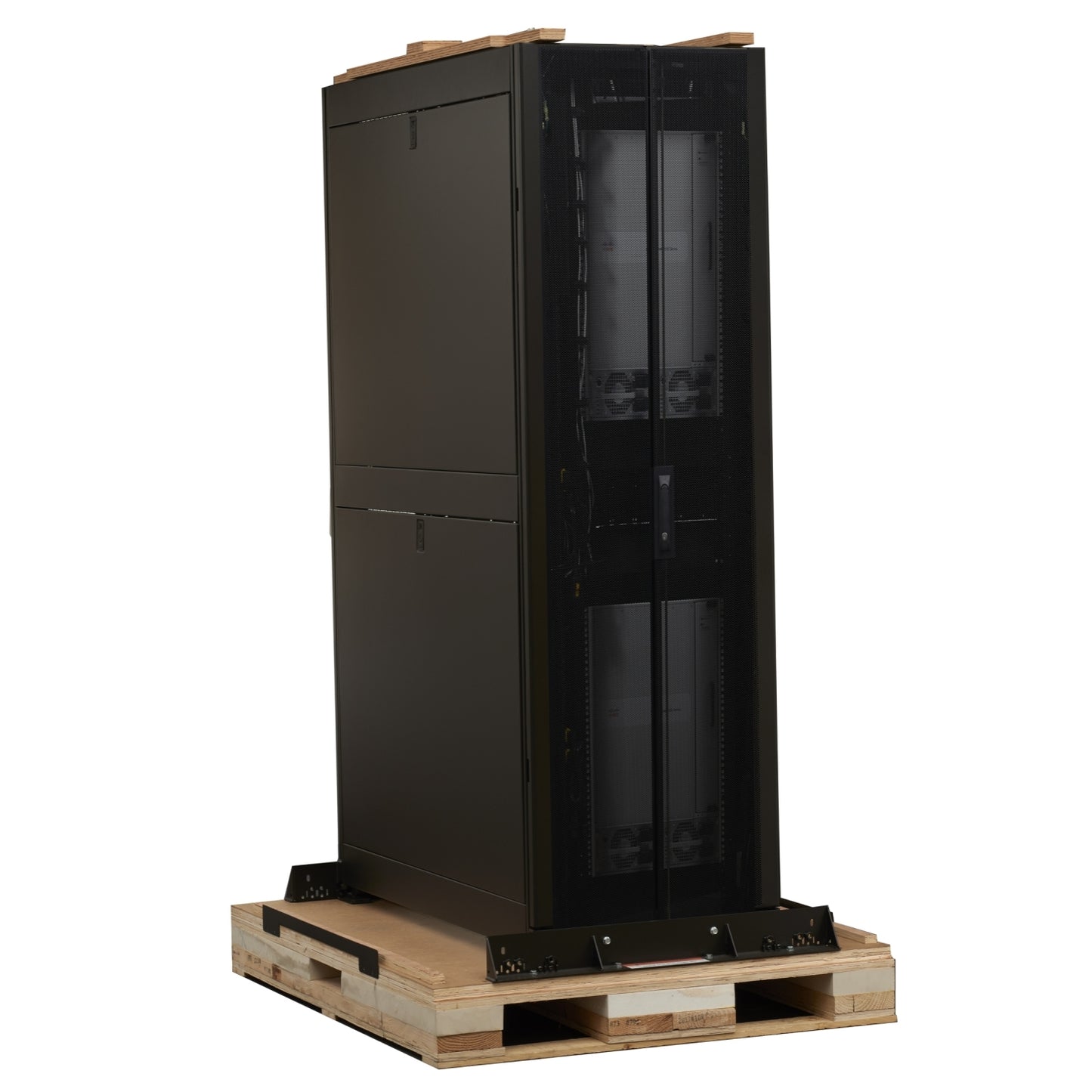 APC AR9307SP rack cabinet 48U Freestanding rack Black