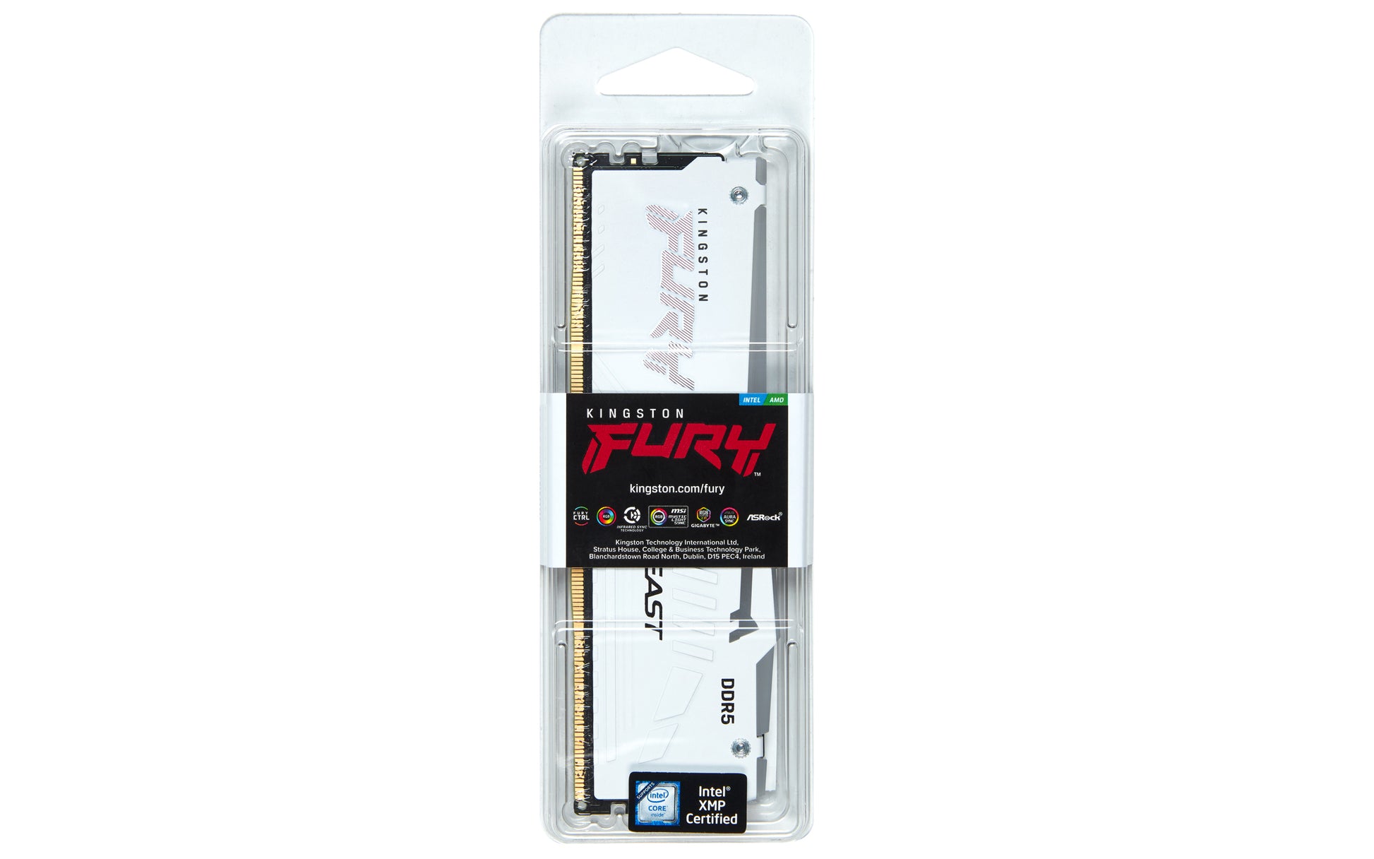 Kingston Technology FURY Beast RGB memory module 32 GB 1 x 32 GB DDR5 5600 MT/s