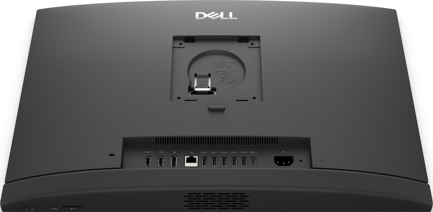 DELL QC24250 Intel Core Ultra 7 265 24" 1920 x 1080 pixels All-in-One PC 16 GB DDR5-SDRAM 512 GB SSD Windows 11 Pro Wi-Fi 6E (802.11ax) Black