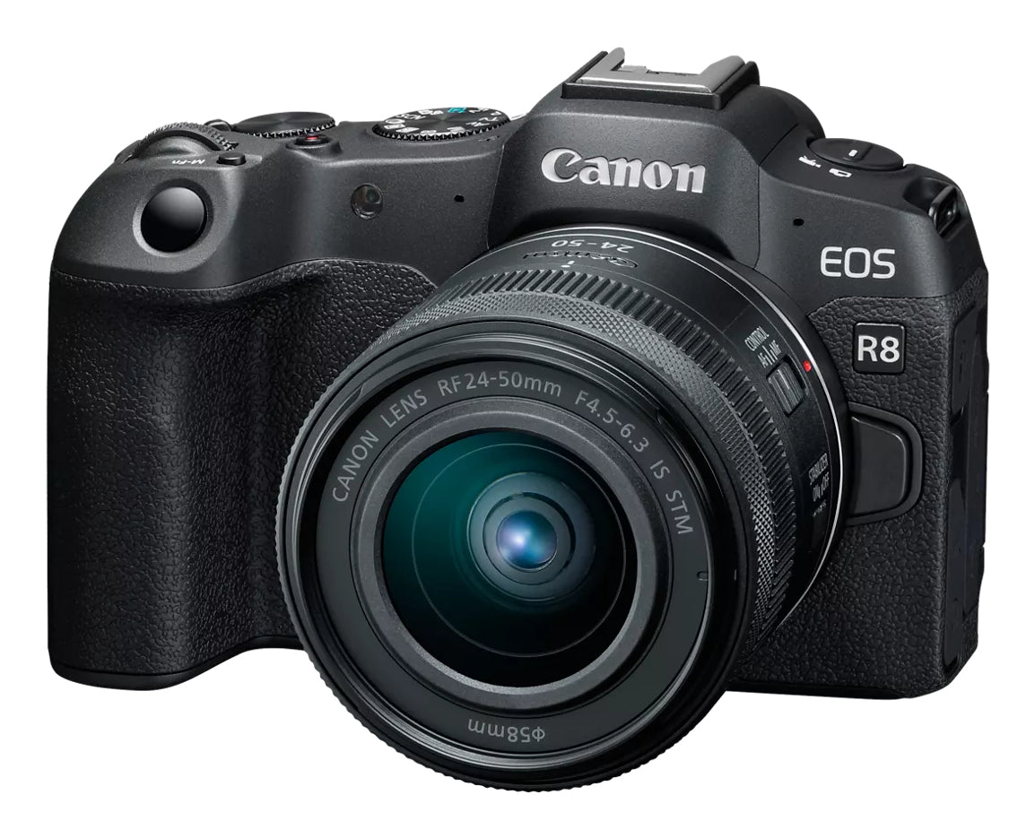 Canon EOS R8 RF 24-50mm F4.5-6.3 IS STM MILC 24.2 MP CMOS 6000 x 4000 pixels Black