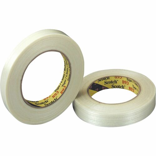 3M  Filament Tape, 1"x60Yards, Clear
