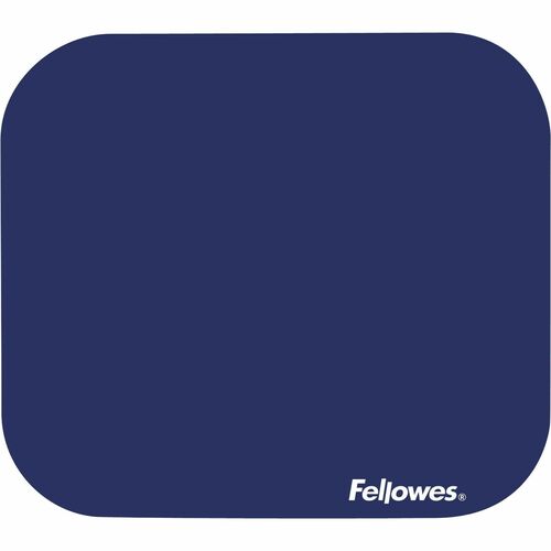 Fellowes  Mouse Pad, Nonskid, 9"x8"x1/8", Blue-FEL58021