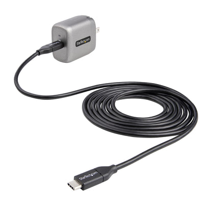 StarTech.com WCH1C30 mobile device charger Laptop, Smartphone, Tablet Black, Gray AC Fast charging Indoor