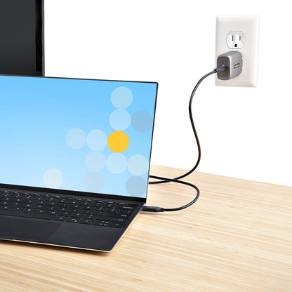 StarTech.com WCH1C30 mobile device charger Laptop, Smartphone, Tablet Black, Gray AC Fast charging Indoor